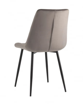 Стул Флекс Нев велюр антрацитовый 2 шт. / New_4