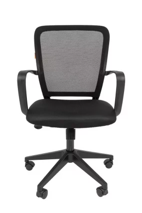 Кресло для оператора Чаирман 698 блаcк ТВ Черное / Chairman black TW_1