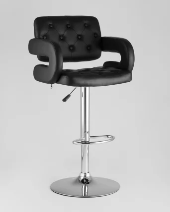 Барный стул Бентли ПУ-кожа Черный / PU-кожа_1
