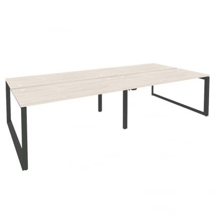 Рабочая станция на О-образном м/к ОНИКС О.МО-Д.РС-4.4.7 Денвер Светлый/Антрацит / ONIX O.MO-D.RS-4.4.7_0