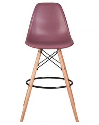 Стул барный ДОБРИН ДСВ БАР (ножки светлый бук, цвет пыльная роза (НКС-П-11)) 2 шт / DOBRIN DSW BAR (NX-P-11))_1