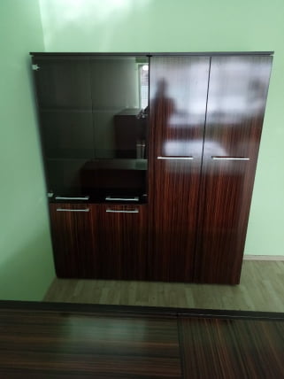 Шкаф комбинированный МХC 85.2 Макассар/Венге Магия / MHC_2