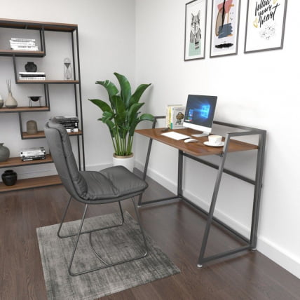 Складной письменный стол Еурека ЕРК-ФД-02C Черрй / Eureka ERK-FD-02C Cherry_5