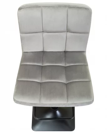 Стул барный ДОБРИН ДОМИНИC Серый велюр МДЖ9-75 / DOBRIN DOMINIC MJ9-75_6