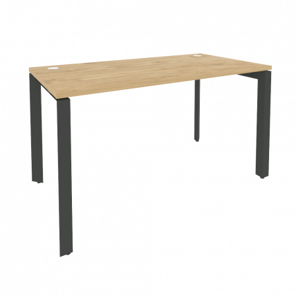 Стол рабочий на П-образном м/к ОНИКС О.МП-СП-3.7 Тиквуд Светлый/Темный / ONIX O.MP-SP-3.7_0