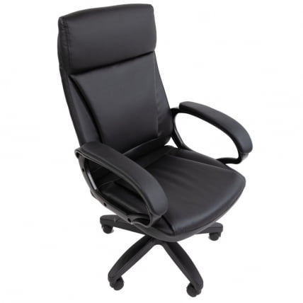 Кресло руководителя CХАИРМАН 794 ЛТ (ЛТ) экокожа Черный / CHAIRMAN (LT)_4