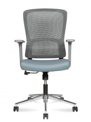 Кресло офисное У-059Б-БС Лигхт ЛБ греи / U-059B-BS Light LB grey_1
