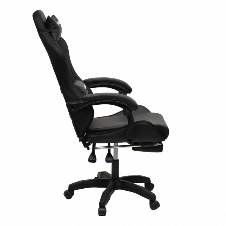 Кресло 908 КИНГКУЕЕН цвет черный с массажем и подсветкой 908-блаcк-масс / KINGQUEEN 908-black-mass_4