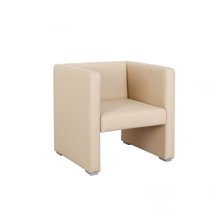 Кресло Бриф экокожа Бежевый_0