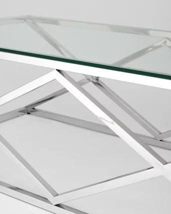 Стол журнальный ИНСИГНИЯ 120кс60 Серебро / 120x60_3