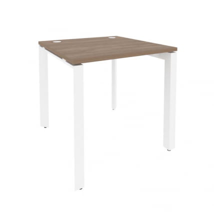 Стол рабочий на П-образном м/к ОНИКС О.МП-СП-0.8 Дуб Аризона/Белый / ONIX O.MP-SP-0.8_0