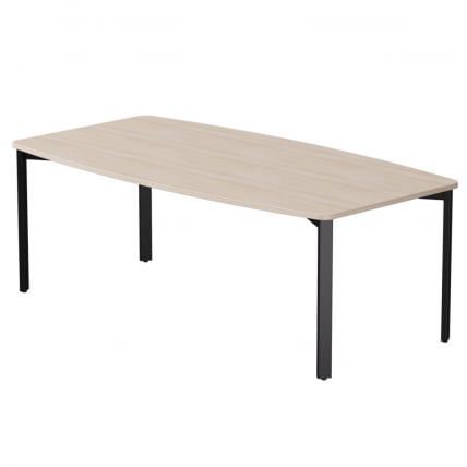 Стол переговорный Еверпроф ЕВО 254С023 Дуб Соната Черный / Everprof EVO 254S023_0