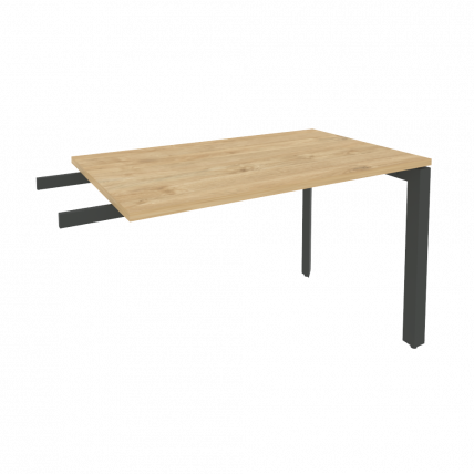 Брифинг-приставка на П-образном м/к ОНИКС О.МП-БР-11 Тиквуд Светлый/Антрацит / ONIX O.MP-BR-11_0