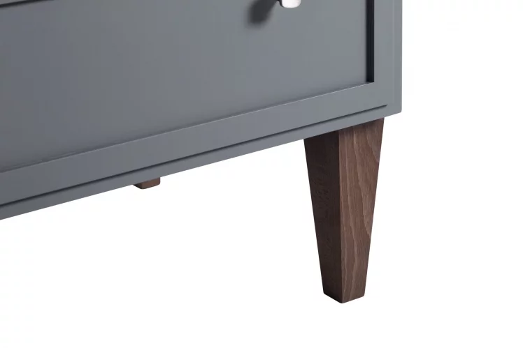 Комод 3 ящика Нортон (К) Серый / Norton_5