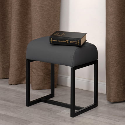 Пуф Чарли Лукс/Чарли Люкс экокожа , Шарп Графит / Charli Lux/Чарли Sharp_6