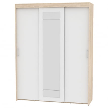 Шкаф-купе Т-3-230х175х60-М(ДСС-Белый-12) / T-3-230х175х60-M(ДСС-Белый-12)_0