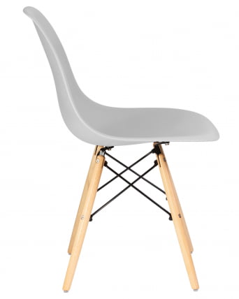 Стул обеденный ДОБРИН ДСВ Светло-серый ГР-01 / DOBRIN DSW GR-01_2