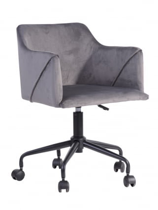 Стул офисный ДЖамал велюр Серый / Jamal_0