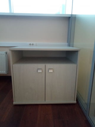 Тумба под оргтехнику сервисная СТЙЛЕ Л.ТМ-1 Дуб Наварра / STYLE_1