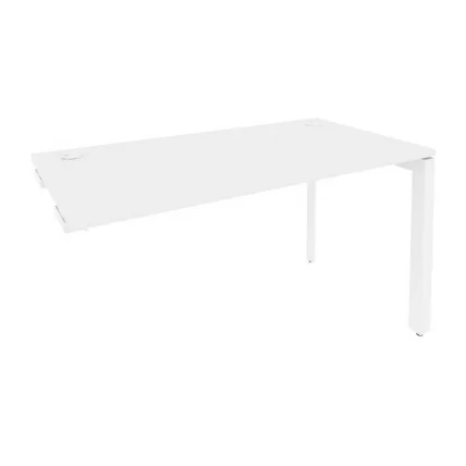 Стол-приставка на П-образном м/к к опорным элементам ОНИКС О.МП-СПР-3.7 Белый Бриллиант / ONIX O.MP-SPR-3.7_0