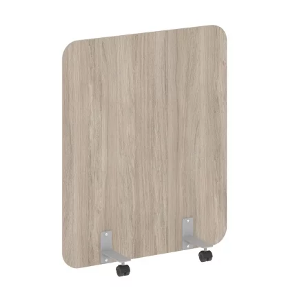 Перегородка на металлических опорах, на роликах Р-лине  ДП.Р-100-120 Дуб Аттик / R-line DP.R-100-120_0