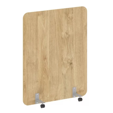 Перегородка на металлических опорах, на роликах Р-лине ДП.Р-120-150 Тиквуд Светлый / R-line DP.R-120-150_0