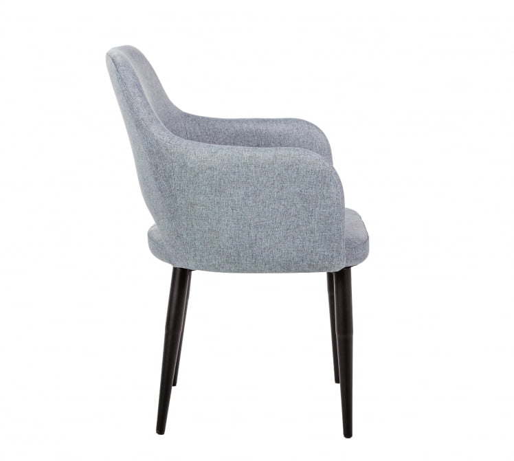 Стул с подлокотниками Ледгер Сканди Грей Черн / Ledger_2