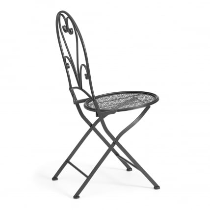 Стул Лове Чаир (ПЛ08-11140) стальной сплав, черный, 40х47,5х94 см / Love Chair (PL08-11140)_2