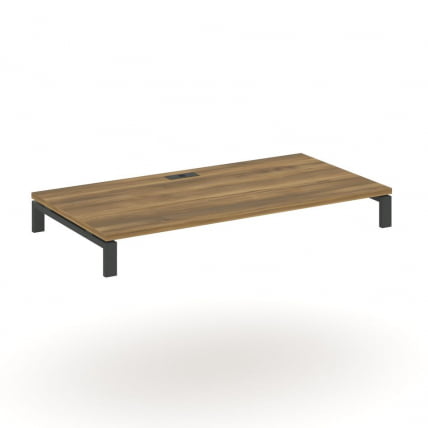 Стол надставка на две опорные тумбы CОНCЕПТ CН.ОСН-005 Сандал Янтарный Антрацит / CONCEPT CN.OSN-005_0