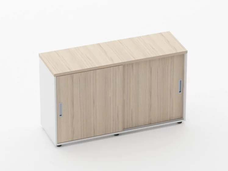 Тумба-купе для рабочего модуля Дека 9.02.125 Туя/Белый / Deka_0