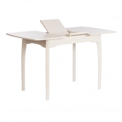 Стол CАТЕРИНА бук, мдф, 100+30кс70кс75, Иворй вхите / CATERINA 100+30x70x75, Ivory white_6