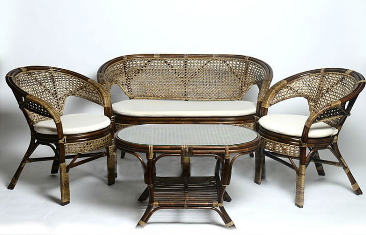 Комплект Пеланги с 2х местным диваном, подушки на молнии Пеланги 02/15-5 натуральный / Pelangi_0