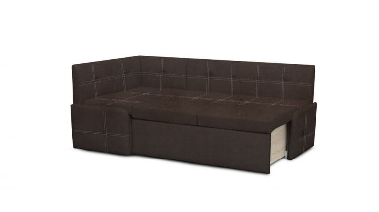 Кухонный уголок Вена иск.кожа Теос Бровн / Teos Brown_1