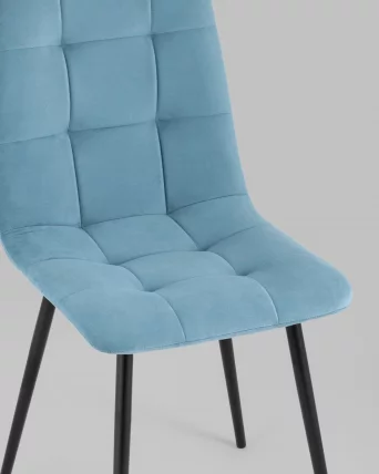 Стул Оливер велюр Пыльно-голубой / Oliver_7