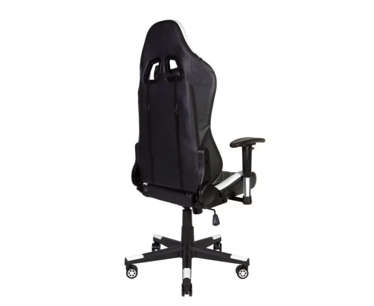 Игровое кресло РФ-8106Б ПУ Черный/Белый / RF-8106B PU_3