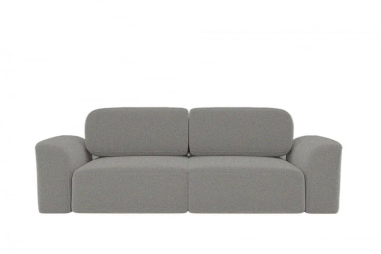 Диван прямой Сольхейм (Берхоусе) Цвет фасада: Грей рогожка; Тип: Прямой; Материал фасада: Микророгожка / (Berhouse)_0