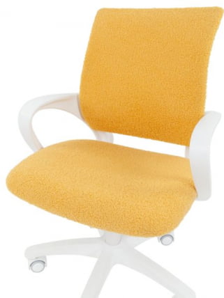 Детское кресло CХАИРМАН ТИН (КИДС) 103 белый пластик БАРНИ (БАРНИ) Лимон / CHAIRMAN (KIDS) (BARNI)_5