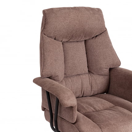 Кресло БРООКЛЙН ткань, светло-коричневый / BROOKLYN_7