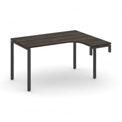 Стол-надставка на опорную тумбу (правый) CОНCЕПТ CН.ОСАН-002(Р) Дуб Мали Черный / CONCEPT CN.OSAN-002(R)_0