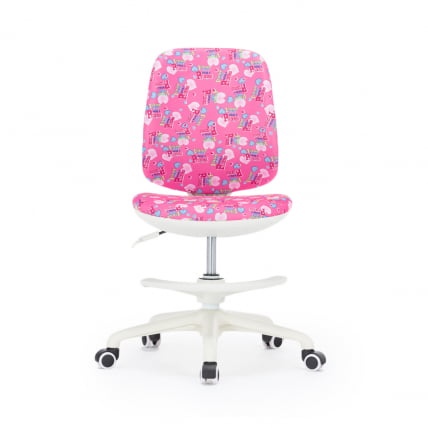 Детское компьютерное кресло Кресло на белой крестовине ЛБ-C16 [Розовый] / LB-C16_0