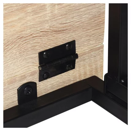 Стол на металлокаркасе БРАБИКС ЛОФТ CД-001 Дуб натуральный / BRABIX LOFT CD-001_7