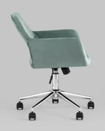 Стул офисный Росс велюр Оливковый / Ross_3