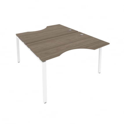 Рабочая станция Метал Сйстем Б.РАС-СА-2.2 Вяз/Белый / Metal System_0