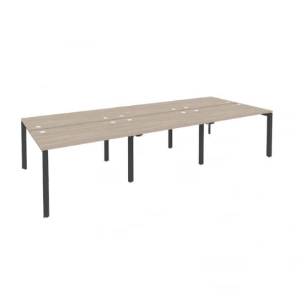 Рабочая станция на П-образном м/к ОНИКС О.МП-Д.РС-6.2.7 Дуб Аттик/Антрацит / ONIX O.MP-D.RS-6.2.7_0