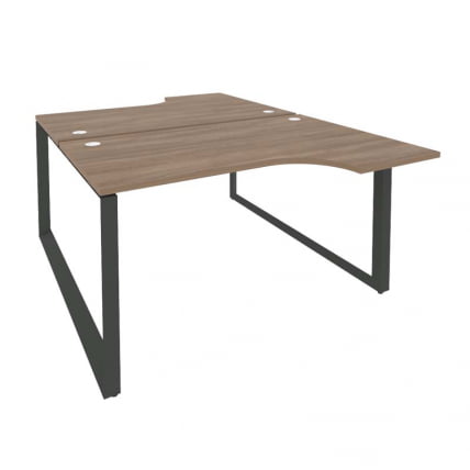 Рабочая станция на О-образном м/к ОНИКС О.МО-Д.СА-2 Дуб Аризона/Антрацит / ONIX O.MO-D.SA-2_0