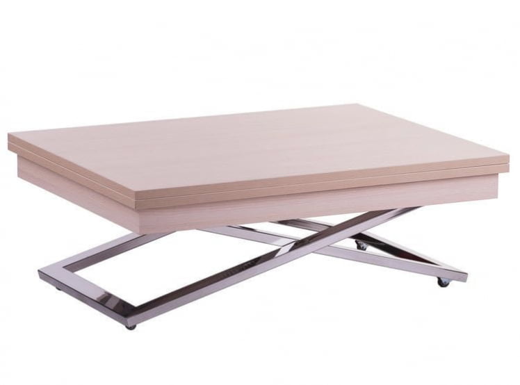 Стол трансформер Cросс Беленый дуб / Cross_2