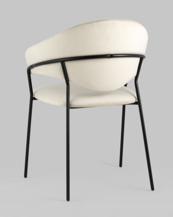 Стул Алексис велюр Бежевый_5