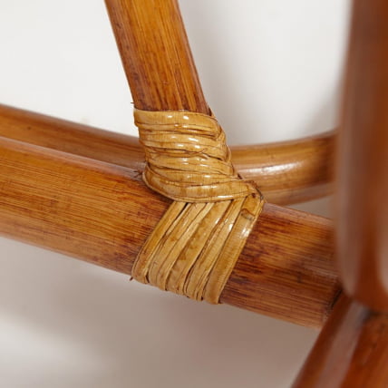 Кресло-качалка МИЛАНО (разборная) / без подушки / ротанг топ куалитй, 58кс136кс103 см, Когнаc (коньяк) / MILANO top quality, 58x136x103 Cognac_6