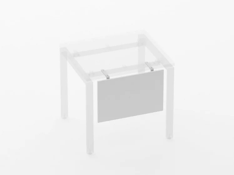 Щит передний Дека 8.10.06 Белый (без крепления) / Deka_0