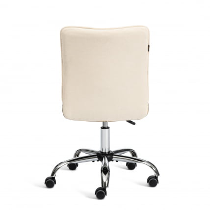 Кресло ОНЕ флок , молочный, 4 / ONE_3